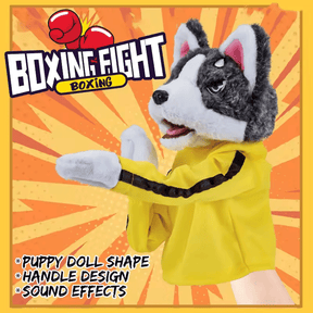 Plush Boxing Glove Dog