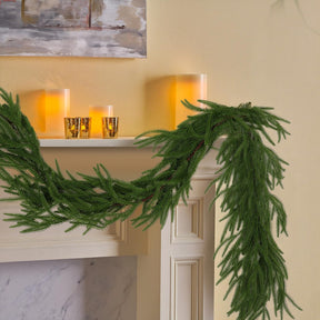 Artificial Norfolk Pine Garlands